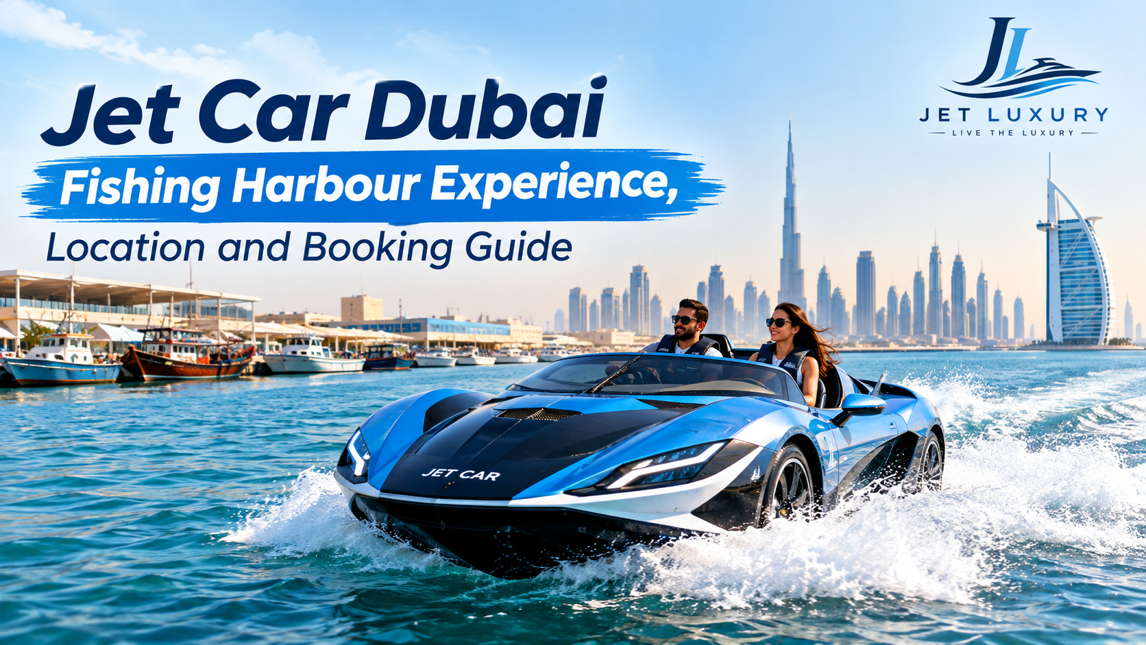 Jet Car Dubai Fishing Harbour Experience